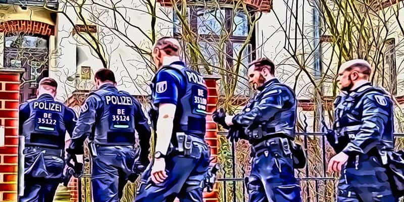 German police arrest British embassy worker